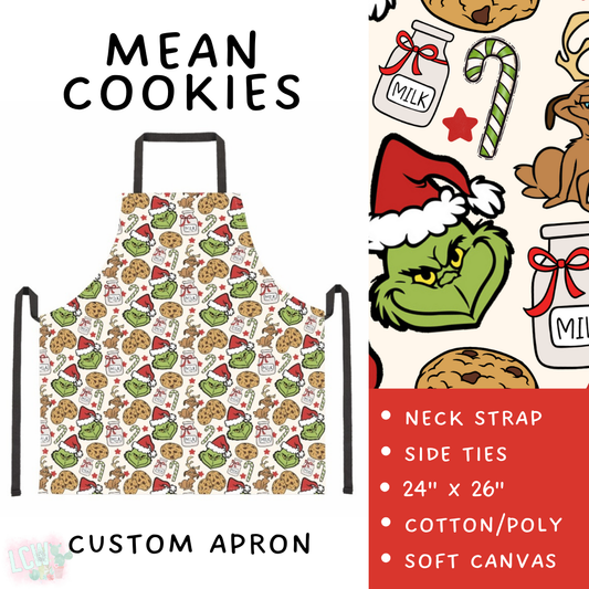 Batch #416 - Baking Spirits Bright 2 - Closes 9/19 - ETA early Nov - Mean Cookies Apron