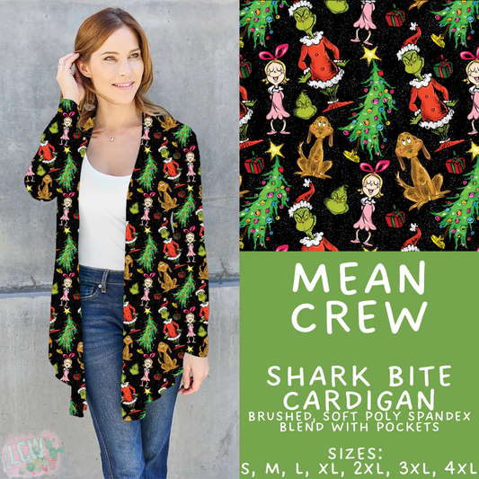 Batch #428 - Christmas Spirit - Closes 10/10 - ETA late Nov - Mean Crew Cardigan