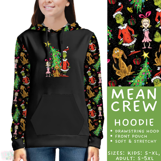 Batch #428 - Christmas Spirit - Closes 10/10 - ETA late Nov - Mean Crew Hoodie