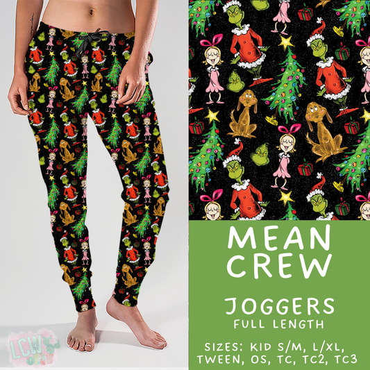Batch #428 - Christmas Spirit - Closes 10/10 - ETA late Nov - Mean Crew Joggers