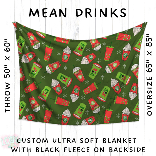 Batch #428 - Christmas Spirit - Closes 10/10 - ETA late Nov - Mean Drinks Blanket