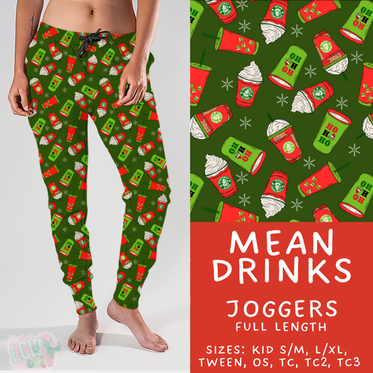 Batch #428 - Christmas Spirit - Closes 10/10 - ETA late Nov - Mean Drinks Joggers