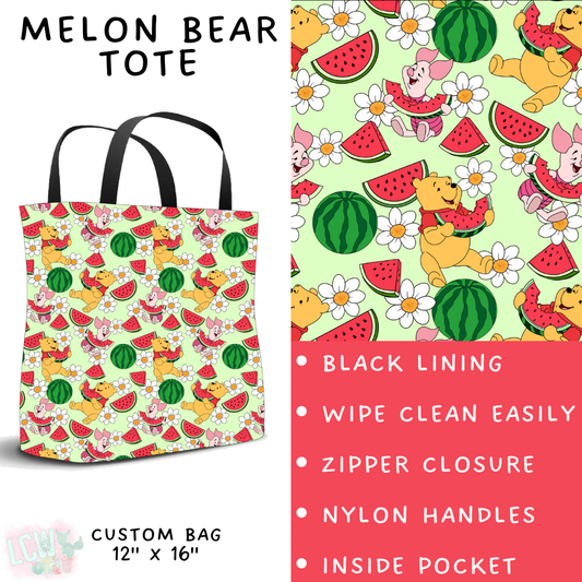 Batch #333 - Magical Summer - Closes 5/7 - ETA late June - Melon Bear Tote