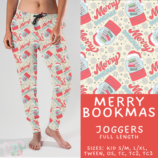 Batch #424 - Jingle All The Way - Closes 10/3 - ETA mid/late Nov - Merry Bookmas Joggers
