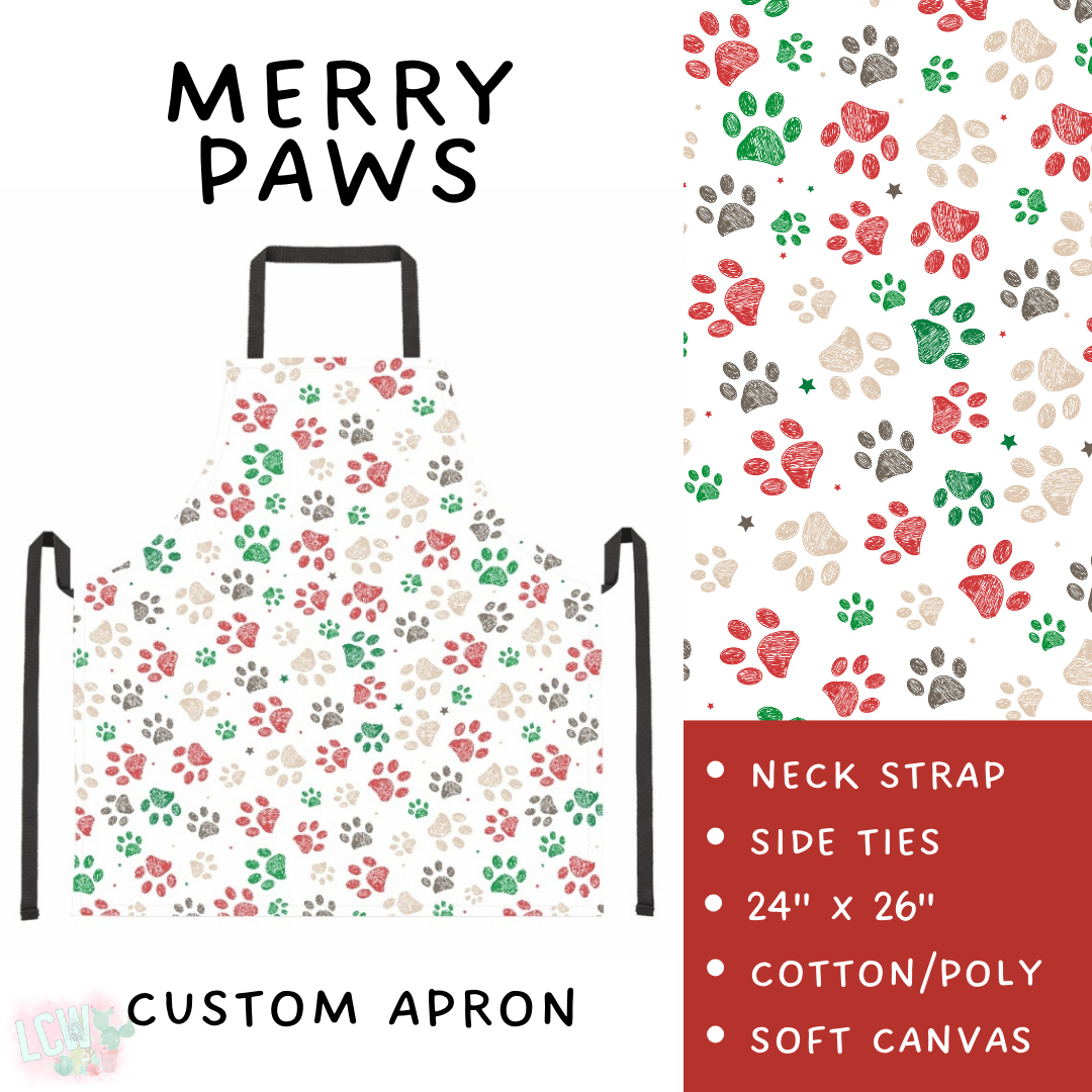 Batch #416 - Baking Spirits Bright 2 - Closes 9/19 - ETA early Nov - Merry Paws Apron