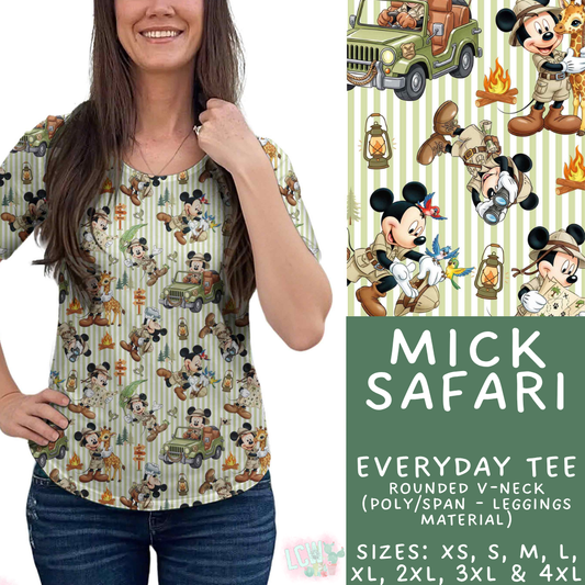 Batch #541 - Magical Faves 21 - Closes 6/10 - ETA mid August - Mick Safari Everyday Tee