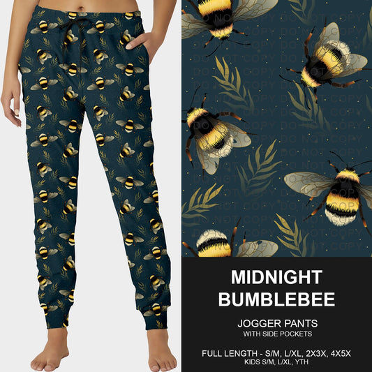 B252 - Preorder Midnight Bumblebee Joggers (Closes 9/21. ETA mid Nov.)
