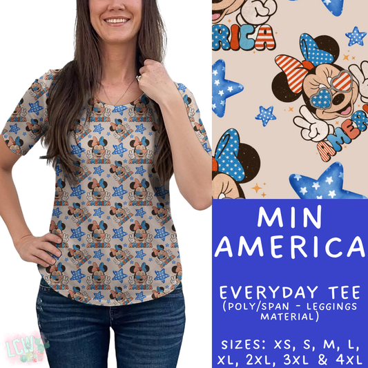Batch #338 - Magical 4th of July - Closes 5/7 - ETA mid June - Min America Everyday Tee