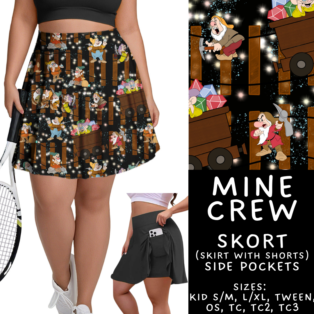 Batch #449 - Magical Faves 15 - Closes 11/19 - ETA early Jan - Mine Crew Skort