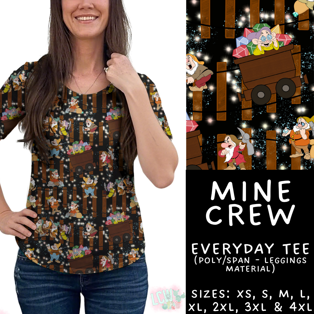 Batch #449 - Magical Faves 15 - Closes 11/19 - ETA early Jan - Mine Crew Everyday Tee