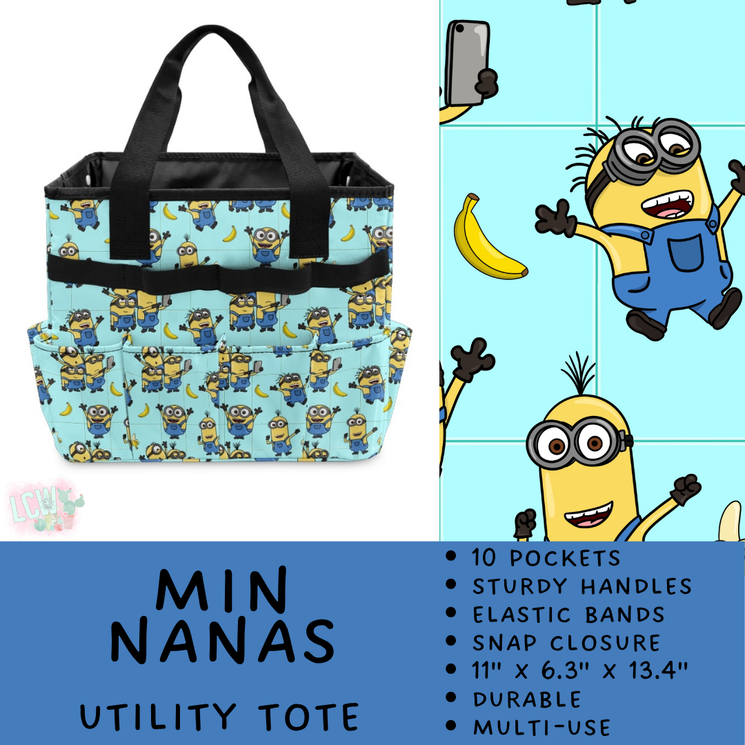 Batch #549 - Utility Tote 2 - Closes 6/29 - ETA late August - Min Nanas Utility Tote