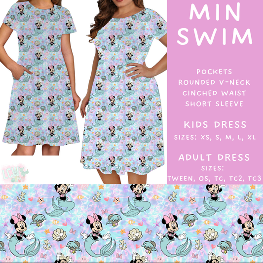 Batch #333 - Magical Summer - Closes 5/7 - ETA late June - Min Swim Adult & Kids Dresses