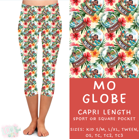 Batch #333 - Magical Summer - Closes 5/7 - ETA late June - Mo Globe Full and Capri Length Leggings