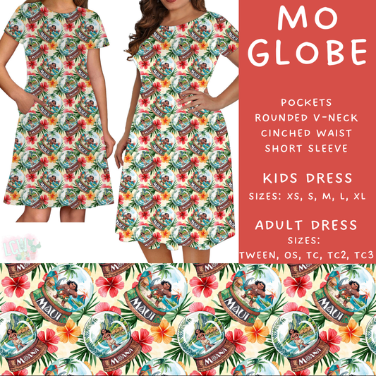 Batch #333 - Magical Summer - Closes 5/7 - ETA late June - Mo Globe Adult & Kids Dresses