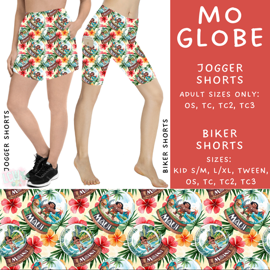 Batch #333 - Magical Summer - Closes 5/7 - ETA late June - Mo Globe Biker & Jogger Shorts