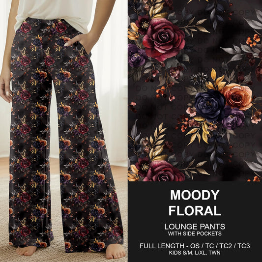 B262 - Preorder Moody Floral Lounge Pants (Closes 11/23. ETA late Jan.)