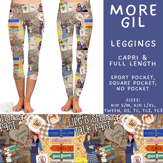 Batch #502 - Show Time - Closes 3/11 - ETA mid May - More Gil Full and Capri Length Leggings