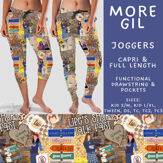 Batch #502 - Show Time - Closes 3/11 - ETA mid May - More Gil Full and Capri Length Joggers