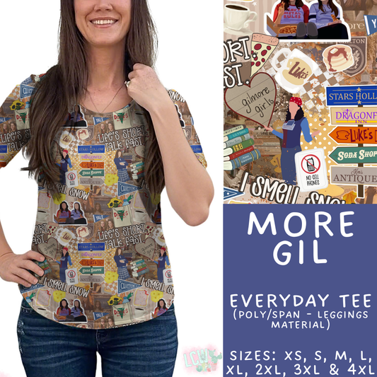 Batch #502 - Show Time - Closes 3/11 - ETA mid May - More Gil Everyday Tee