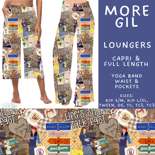 Batch #502 - Show Time - Closes 3/11 - ETA mid May - More Gil Capri and Full Length Loungers