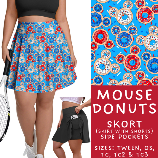 Batch #338 - Magical 4th of July - Closes 5/7 - ETA mid June - Mouse Donuts Skort