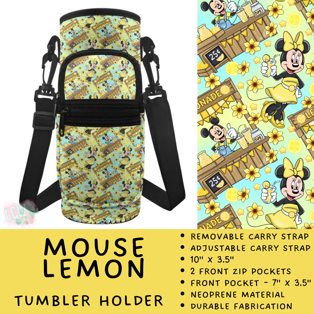 Batch #551 - Tumbler Holder 2 - Closes 7/3 - ETA early Sept - Mouse Lemon Tumbler Holder