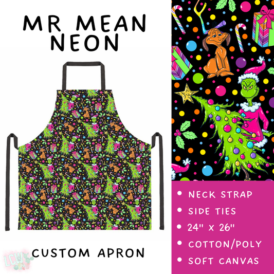 Batch #416 - Baking Spirits Bright 2 - Closes 9/19 - ETA early Nov - Mr Mean Neon Apron