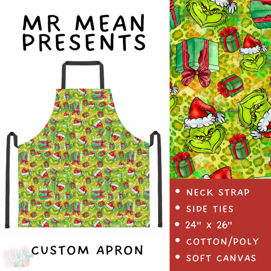 Batch #416 - Baking Spirits Bright 2 - Closes 9/19 - ETA early Nov - Mr Mean Presents Apron