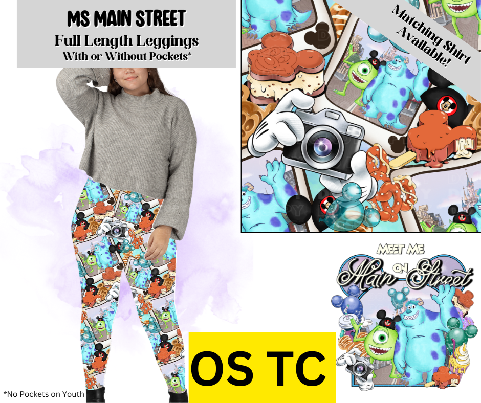 MS Main Street Full Length Leggings w/ Pockets