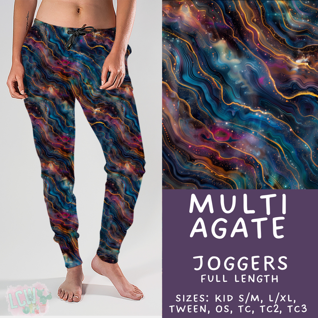 Batch #448 - Agate Collection - Closes 11/17 - ETA early Jan - Multi Agate Joggers