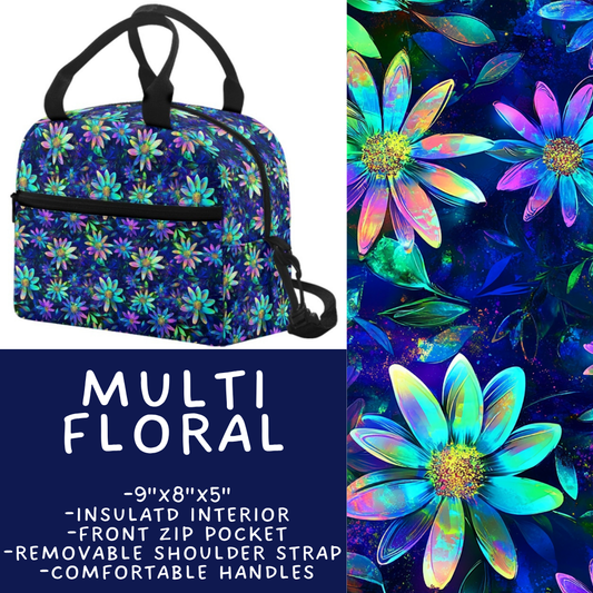 Batch #545 - Back to School 3 - Closes 6/19 - ETA early/mid August - Multi Floral Lunch Box