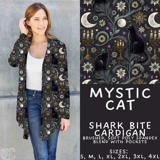 Batch #560 - Halloween 4 - Closes 7/26 - ETA late Sept - Mystic Cat Cardigan