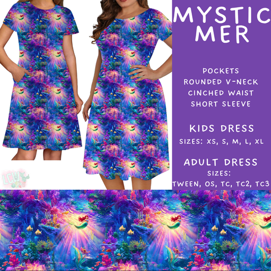 Batch #449 - Magical Faves 15 - Closes 11/19 - ETA early Jan - Mystic Mer Womens & Girls Dresses