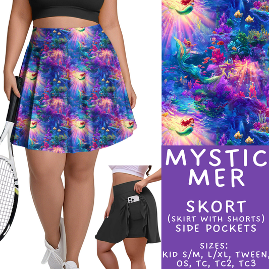 Batch #449 - Magical Faves 15 - Closes 11/19 - ETA early Jan - Mystic Mer Skort