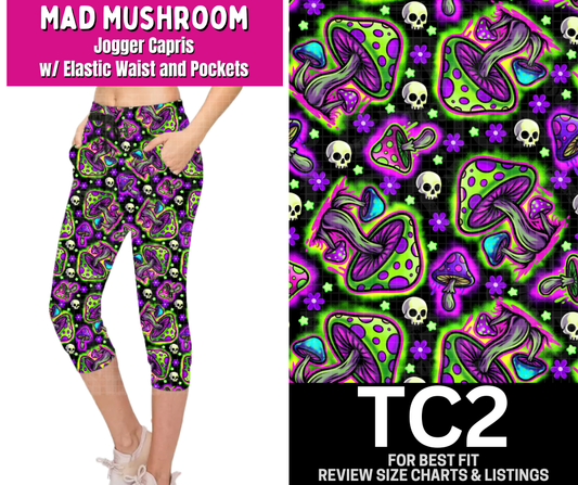 Mad Mushroom Jogger Capri