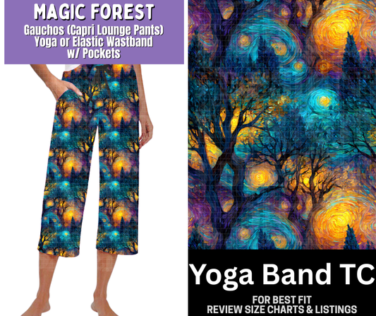 Magic Forest Capri Gauchos