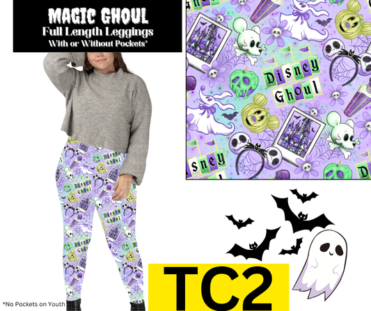 Magic Ghoul Full Length Leggings w/ Pockets