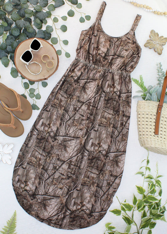 IN STOCK Reagan Dress - Camo