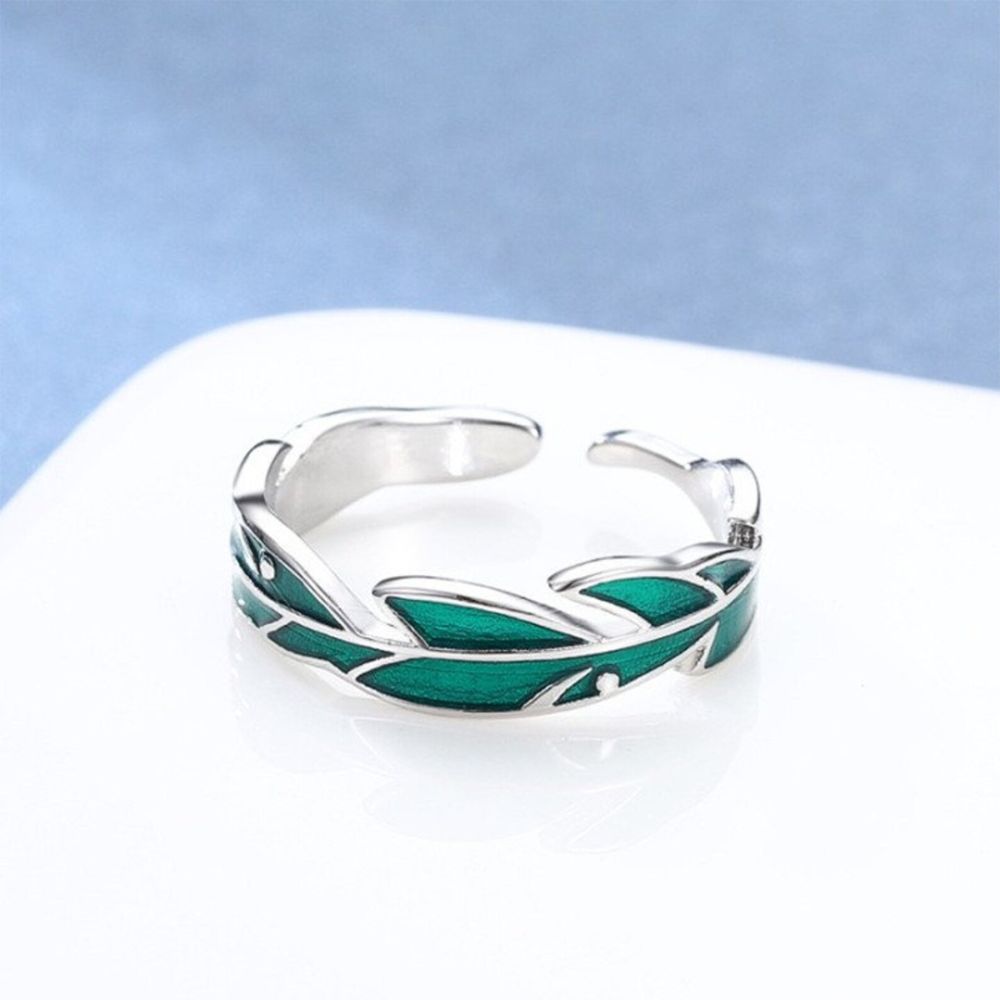 PLANTAIN LEAF RING (ADJUSTABLE) - Alonna's Legging Land