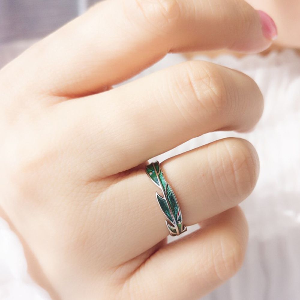 PLANTAIN LEAF RING (ADJUSTABLE) - Alonna's Legging Land