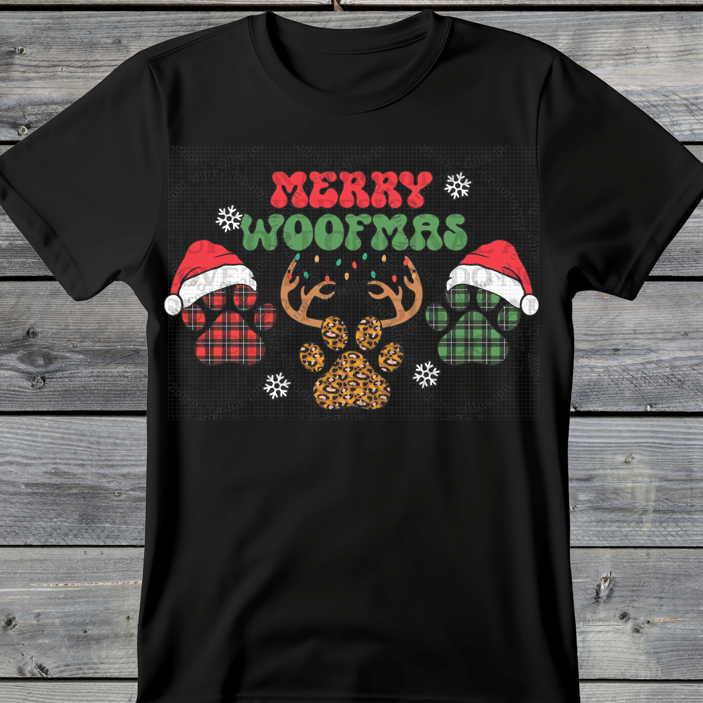 Merry Woofmas Collab Run Tee Run 355 Closing 8/27