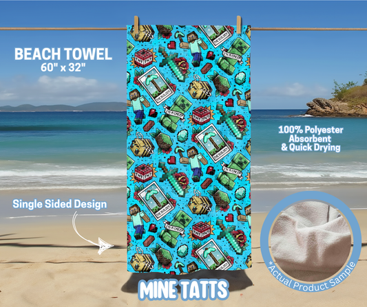 Preorder! Closes 5/15. ETA August. Mine Tatts Towel