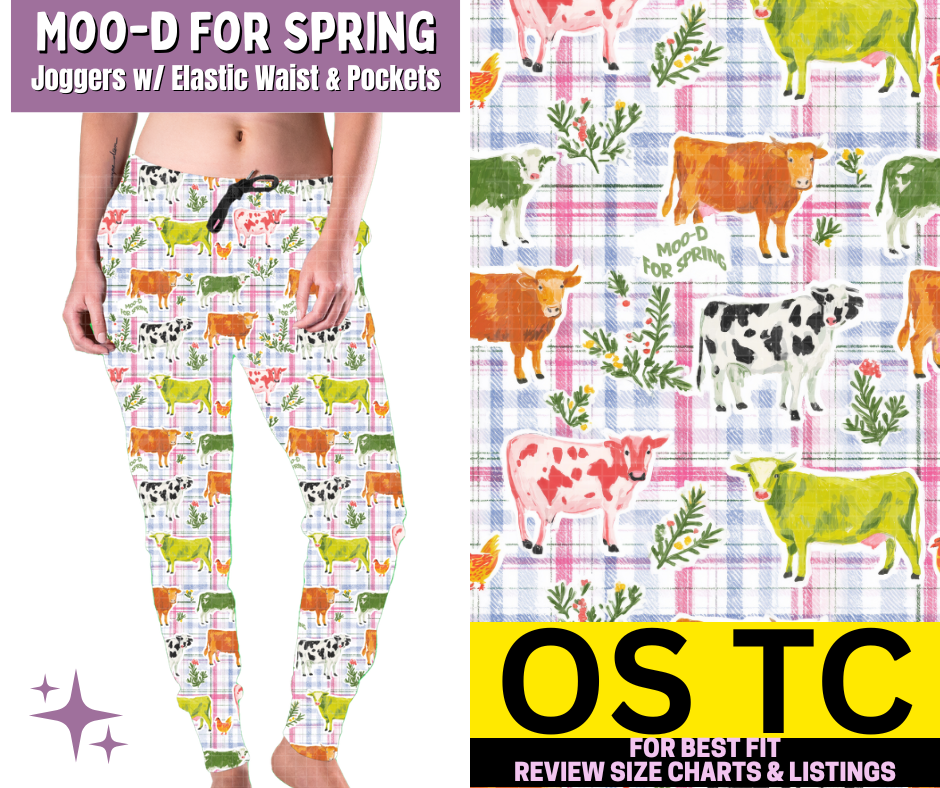 Moo-D For Spring Joggers