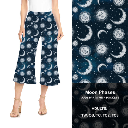 Moon Phases Judy Hybrid Pants with Pockets - Alonna's Legging Land