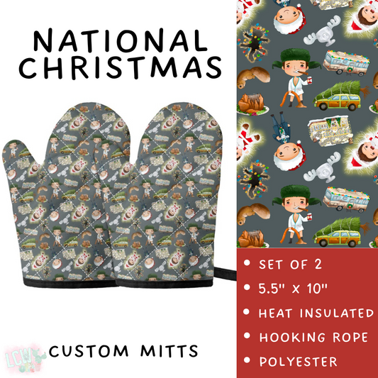 Batch #416 - Baking Spirits Bright 2 - Closes 9/19 - ETA early Nov - National Christmas Oven Mitts
