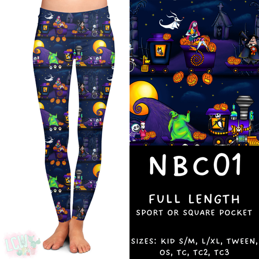 Ready to Ship - NBC01 Full Length Leggings - Sport Pocket TC2