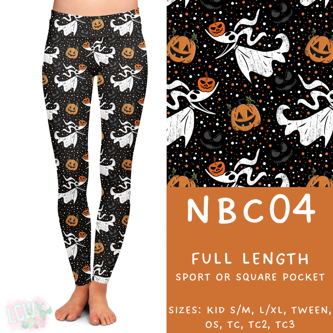 Ready to Ship - NBC04 Full Length Leggings - Square Pocket OS