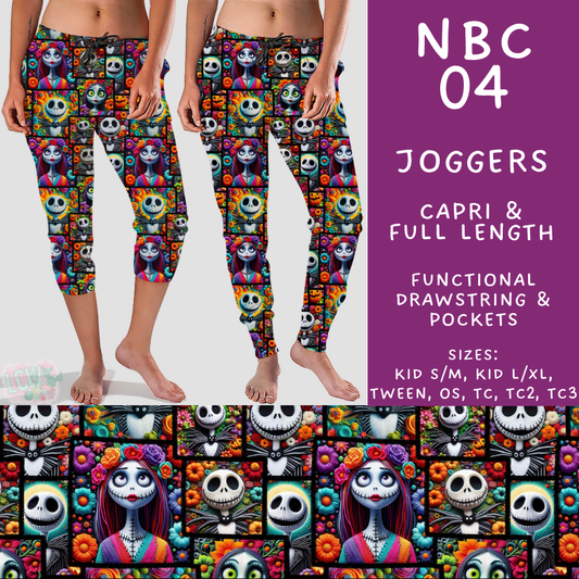 Batch #564 - NBC 4 Collection - Closes 8/3 - ETA early October - NBC 04 Full and Capri Length Joggers