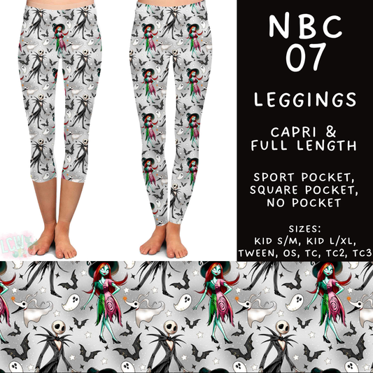 Batch #564 - NBC 4 Collection - Closes 8/3 - ETA early October - NBC 07 Full and Capri Length Leggings