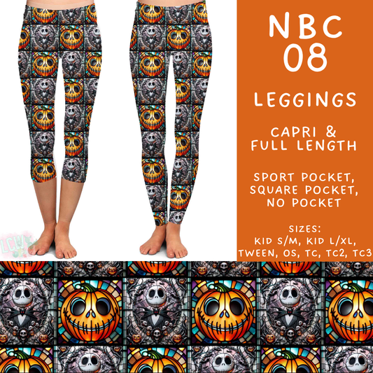 Batch #564 - NBC 4 Collection - Closes 8/3 - ETA early October - NBC 08 Full and Capri Length Leggings